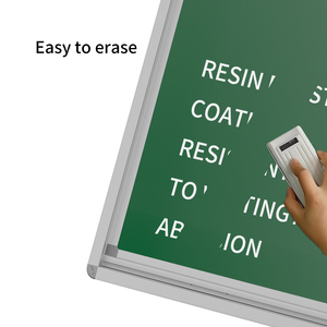 Pizarra Magnética Deslizante Grande Personalizada, Pizarra Verde con Marco de <span class=keywords><strong>Aluminio</strong></span> Borrable, Tamaño Grande para Aula Escolar - Product Image 2