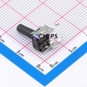 GT-TC101B-H130-L1 Tactile Switch Through hole,6x7.5mm Switch Single Pole Single Throw Round Button 2.5N Right Angle Insert - Product Image 2