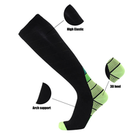 Chaussettes de football en laine mérinos épaisse et chaude pour l'hiver, chaussettes en molleton personnalisées, design gratuit, chaussettes de sport tricotées ODM