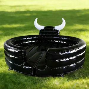 <span class=keywords><strong>Simulador</strong></span> de Toro Mecánico, Castillo Inflable para Adultos, Color Personalizado, PVC Anti-UV, Bomba Eléctrica, Fácil Instalación, Comercial, para Fiestas - Product Image 1