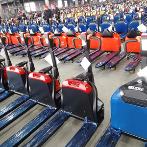 Elektrikli Forklift 2 ton 1.5 ton küçük hidrolik asansör kamyon elektrikli sığır kamyon palet palet forklifti kamyon - Product Image 5