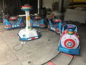 Tàu đường sắt lyer6244, thiết kế mới 4 chỗ Tàu mini, đi xe kiểu Anh trên tàu - Product Image 4