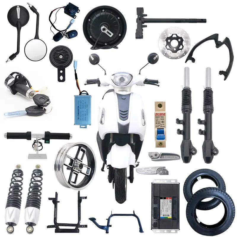 Large Stock Electric Motorcycle Kit Electric Scooter Parts Universal Part Motorcycle Accessories