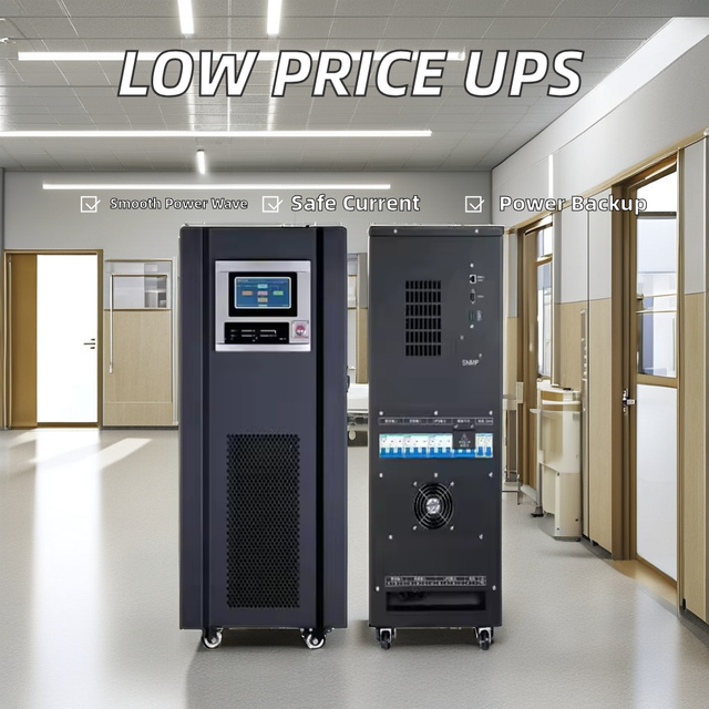 3 Phase 100KVA Low Frequency Online UPS for Data Centers With AI-Powered Monitoring