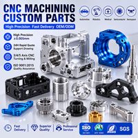 Prototipos Rápidos de 3/4/5 Ejes, Piezas Metálicas de Precisión CNC, Personalizadas en Aleación de Aluminio y Acero Inoxidable, Fresado, Taladrado, Brochado