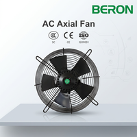 Ventilateur axial d'extraction de fumée à petite échelle, monophasé AC, 300 mm, avec roulement à billes métallique, ventilateur de refroidissement électrique CE 3C