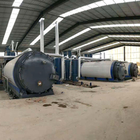 Usine de pyrolyse de plastique par lots de 10 tonnes pour le recyclage des déchets plastiques mixtes et les applications de transformation du plastique en huile