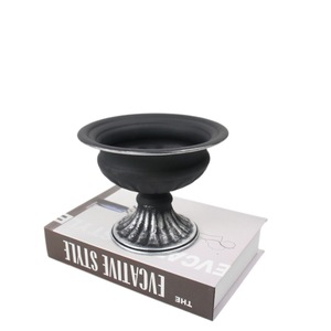 European Style Iron Flower <b>Vase</b> With Dried Flowers For Wedding Decoration Desktop Or Floor <b>Standing</b> - Product Image 5