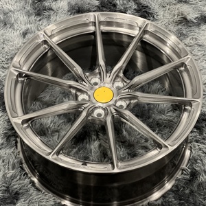 Ruedas forjadas monobloque forjadas 5x114,3 20 21 22 23 24 pulgadas llantas de aleación personalizadas de fibra de carbono para Ferrari F430 458 488 296GTB F8 <span class=keywords><strong>FF</strong></span> - Product Image 2