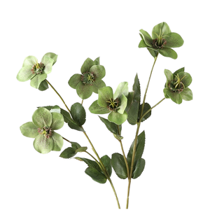 ต้นไม้ดอกไม้ประดิษฐ์ทำมือจากผ้าไหมปรับแต่งได้สำหรับตกแต่งมุม - Product Image 4