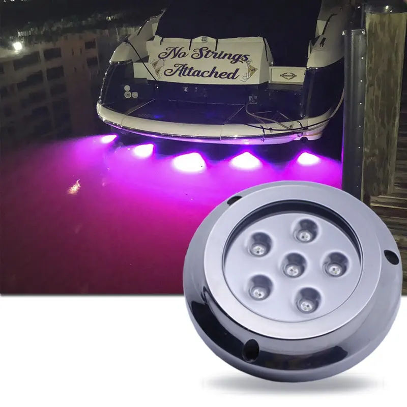 12v IP68 Impermeabile Led per Barche In Acciaio Inox illuminazione 36w Sotto Acqua luce Marina per la barca