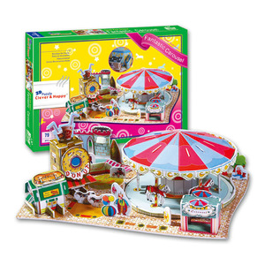 Nouvel appareil de <span class=keywords><strong>Puzzle</strong></span> romantique, pendentif <span class=keywords><strong>3D</strong></span>, en papier, bricolage, 79 pièces - Product Image 1