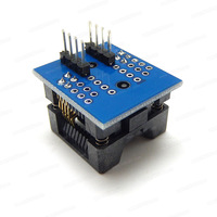 Adaptador de Programación de Zócalo de Prueba para CI SOP, OTS-20-1.27-01, de SOIC8 SOP8 a DIP8 (200mil-209mil), Paso de 1.27