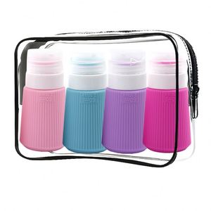 Silicone Travel <b>Bottle</b> Portable <b>Squeeze</b> Silicone Storage <b>Bottle</b> Food Grade Silicone <b>Bottle</b> Soft Lotion - Product Image 1