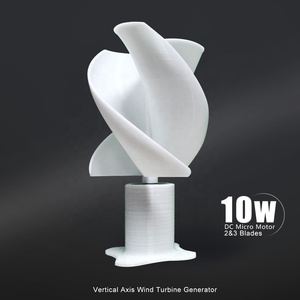 Generador Eólico de Eje Vertical Mini de 10W, Modelo de Juguete DIY D08 F - Product Image 3