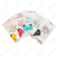 Vente en gros sac Ziplock mat compostable PP 3 sac auto-scellant emballage pour rondelle plate Nylon écrou boulon vis matériel Kit de fixation
