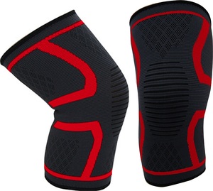 Penyangga Lutut Anti-Selip Berkualitas Tinggi, Penyangga Lutut Atletik Elastis dengan Kompresi - Product Image 6