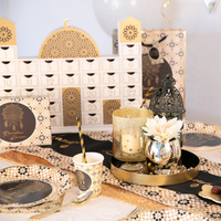 Boîte cadeau Ramadan & Eid Mubarak 2025, boîte calendrier Ramadan Kareem, décorations, calendrier de rangement Ramadan, cadeau