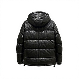 Chaqueta Acolchada de Cuello Alto para Hombre, Cierre de Cremallera, Estilo Casual, Calidad Premium - Product Image 2