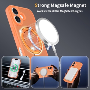 Étui de protection magnétique antichoc avec support et capteur de mouvement pour <span class=keywords><strong>iPhone</strong></span> 17 Pro Max - Product Image 2