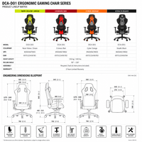 Chaise de bureau de direction à dossier haut en cuir, chaise pivotante en cuir Nappa, 4 positions d'inclinaison, chaise de direction pour bureau
