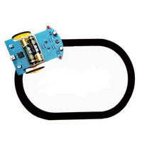 Ligne de repérage intelligente Kit voiture intelligente Moteur TT Kit de bricolage électronique Patrouille intelligente Pièces automobiles Robot électronique de bricolage