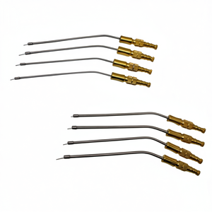 Ensemble de 8 tubes d'aspiration Frazier Instruments d'aspiration chirurgicale à pointe atraumatique Chirurgie ORL, neuro et plastique - Product Image 1