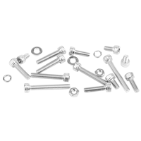 Fasteners Stainless Steel 100pcs 1000 Piece Nuts and Bolts Assortment Kit