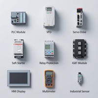 Panel de Control de Automatización Industrial con Pantalla Táctil PLC HMI DOPB07SS411