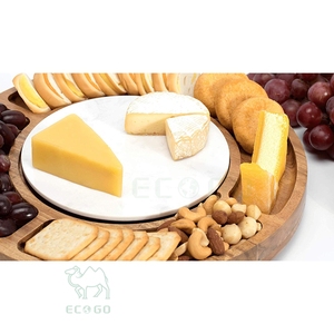 Tabla de quesos de bambú personalizada para viajes y picnics - Product Image 4