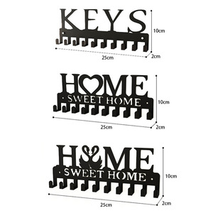 Appendiabiti da Parete HOME, Gancio Decorativo in Metallo, Prodotto in Cina, per Cappotti e Giacche nell'<span class=keywords><strong>Ingresso</strong></span> - Product Image 3