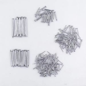 Clous en <span class=keywords><strong>fer</strong></span> courants, lisses/cannelés, revêtement en flocons de zinc, pointe diamantée, 1 kg par boîte, 25 kg par carton, fourniture directe usine Chine - Product Image 5