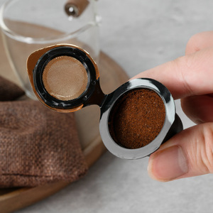 Cápsula de Café Nestlé con Tapa Dorada y Filtro de Plástico Compatible con la Línea Original Estilo K Cup - Product Image 1