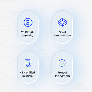 Batterie d'<span class=keywords><strong>appareil</strong></span> photo EN-EL19 rechargeable 3.7V 2000mAh Li-Ion <span class=keywords><strong>Nikon</strong></span> certifiée CE pour appareils numériques pour appareils photo <span class=keywords><strong>Nikon</strong></span> - Product Image 3