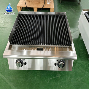 Parrilla de Gas de Alto Rendimiento para Cocina, Parrilla de Piedra Volcánica para Mesa de Hotel y Catering con Unidad de Distribución de Calor Precisa - Product Image 3