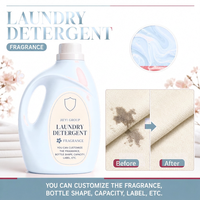 Lessive liquide en gros OEM Left Loop Ice Blue, lessive en poudre, capsules de lessive, produits de lavage, parfum et senteur