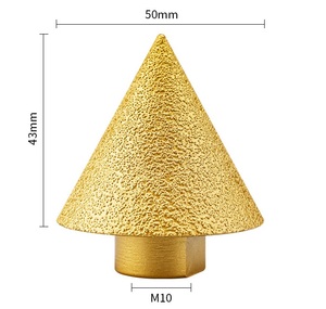 <span class=keywords><strong>PEX</strong></span> 50mm M14 Diamante Soldadura Agujero de apertura Cono Chaflán Brocas cónicas Brocas Chaflán Brocas Diamante Chaflán Brocas - Product Image 6