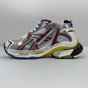 2026 High Quality Men <b>Black</b> Shoes Designer Casual Sneakers <b>Runner</b> Comfortable Women's Walking Style EVA Midsole PVC Upper - Product Image 5