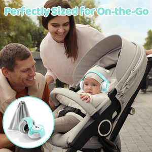 Protectores Auditivos para Dormir Profundamente, para Niños, 25db, para Recién Nacidos, Orejeras de Dibujos Animados para Bebés, Protector Auditivo Elástico con Cancelación de Ruido - Product Image 3