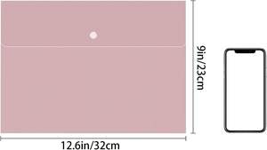 Portadocumenti di Alta Qualità con Bottone a Pressione Impermeabile Portadocumenti Buste Porta Documenti - Product Image 2