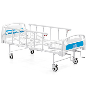 เตียงผู้ป่วยโรงพยาบาลเหยาคัง รุ่น YK-M207 เตียงโยกคู่แบบปรับด้วยมือ สำหรับผู้สูงอายุและการดูแลฟื้นฟูสมรรถภาพ - Product Image 1