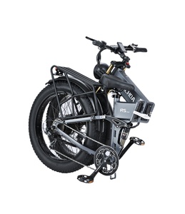 Xe đạp đường điện MTB Xe đạp điện gấp Burchda R5 Pro 48V20ah 26 4.0 chất béo lốp xe đạp bụi bẩn Hợp kim nhôm - Product Image 3