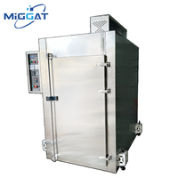 Four de séchage industriel en acier inoxydable 304 à convection forcée pour le durcissement des poudres, le vulcanisation du caoutchouc en laboratoire et le traitement thermique