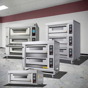 Industriale 32 vassoio resistente rotativo tostapane <span class=keywords><strong>forno</strong></span> per pane prodotti <span class=keywords><strong>da</strong></span> <span class=keywords><strong>forno</strong></span> Diesel/elettrico/Gas di alimentazione 220V per Pizza torta di cottura - Product Image 4