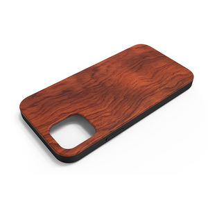 Iphone Xi Xs Xr X 11 12 13 Pro Max用カスタムデザインリアルTpu Pcソリッドウッド木製樹脂携帯電話ケース - Product Image 6