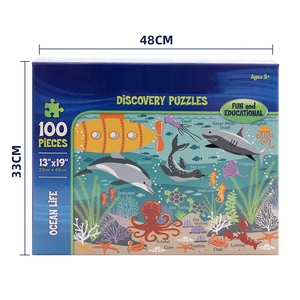 <span class=keywords><strong>Puzzle</strong></span> éducatif Animal jeu de Sublimation 100 500 1000 <span class=keywords><strong>2000</strong></span> <span class=keywords><strong>pièces</strong></span> <span class=keywords><strong>Puzzle</strong></span> vente en gros papier personnalisé pour enfants boîte de couleur - Product Image 6