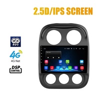 10 pouces 4G Navigation et GPS pour Jeep Guider 2010-2016 voiture stéréo Android 2 + 32G Wifi Bluetooth voiture vidéo lecteur Radio multimédia