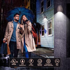 Lámpara LED de Pared para Emergencias Resistente a la Intemperie |   Aluminio Fundido a Presión con Certificación UL IP65 para Ubicaciones Exteriores con Clima Húmedo - Product Image 6