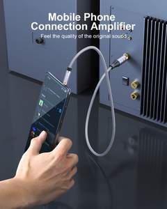 Hoge Kwaliteit Zuurstofvrije Koperen Vergulde Gebalanceerde 3.5Mm <span class=keywords><strong>Trs</strong></span> Naar Xlr Kabel 3.5Mm Naar 3pin Xlr Audio Kabel Voor Laptop - Product Image 4