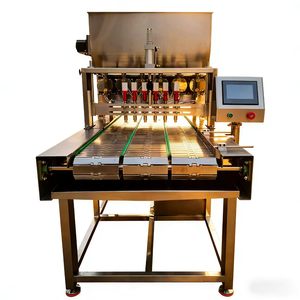 เครื่องบรรจุกระป๋องอัตโนมัติ HZ แบบ <span class=keywords><strong>6</strong></span> หัว ใช้ลม  บรรจุได้แม่นยำ เสียงเบา ผลิตจากสแตนเลสเกรดอาหาร สำหรับเครื่องดื่มและอาหาร - Product Image 5